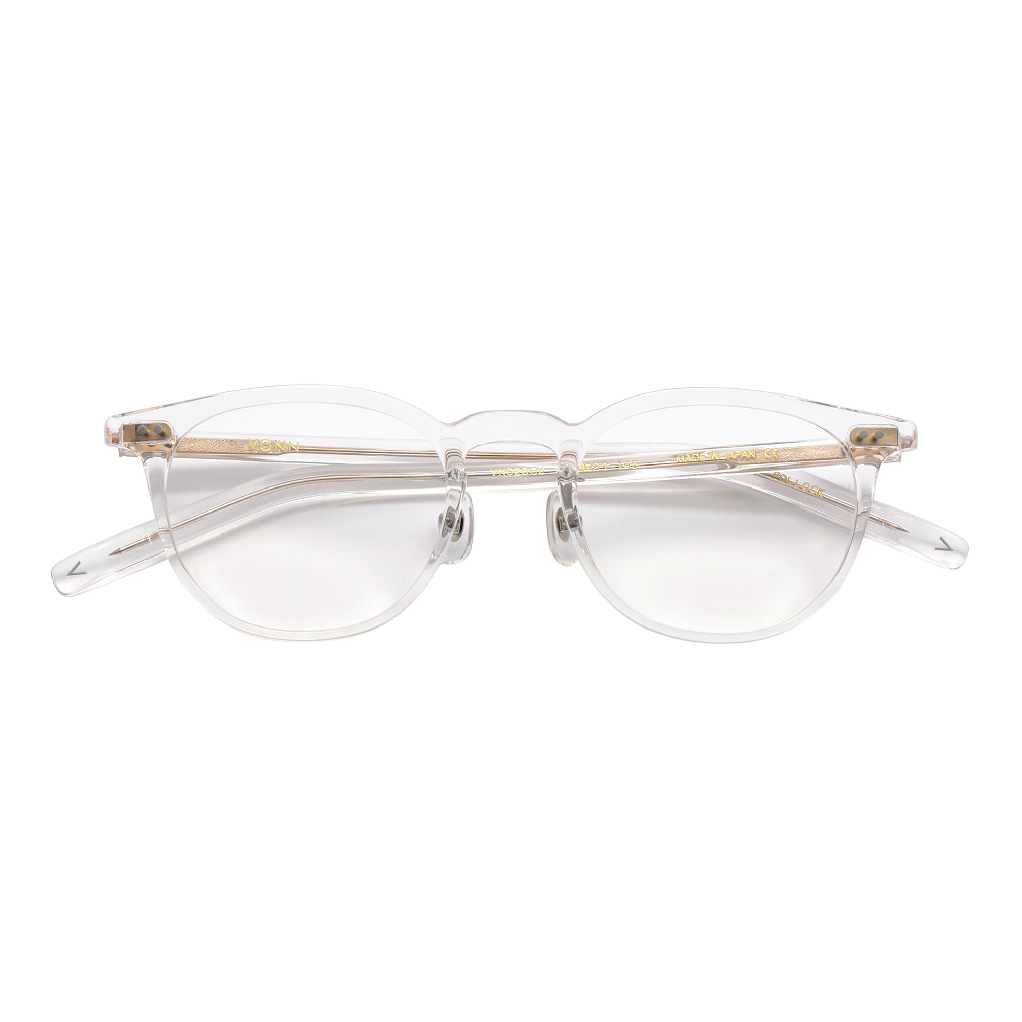 POLLOCK-CLEAR-(Optical) – VONN EYEWEAR